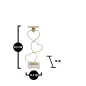 P/CAND HEARTS 14,5 10 32,5 cm MIN 2